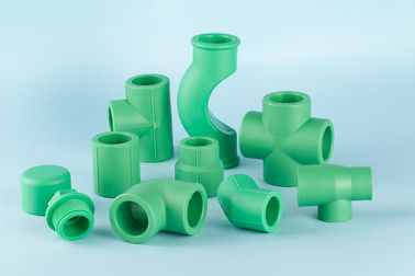 Tubo di plastica PN10 - del polipropilene di resistenza all'urto colore verde PN25 per industria